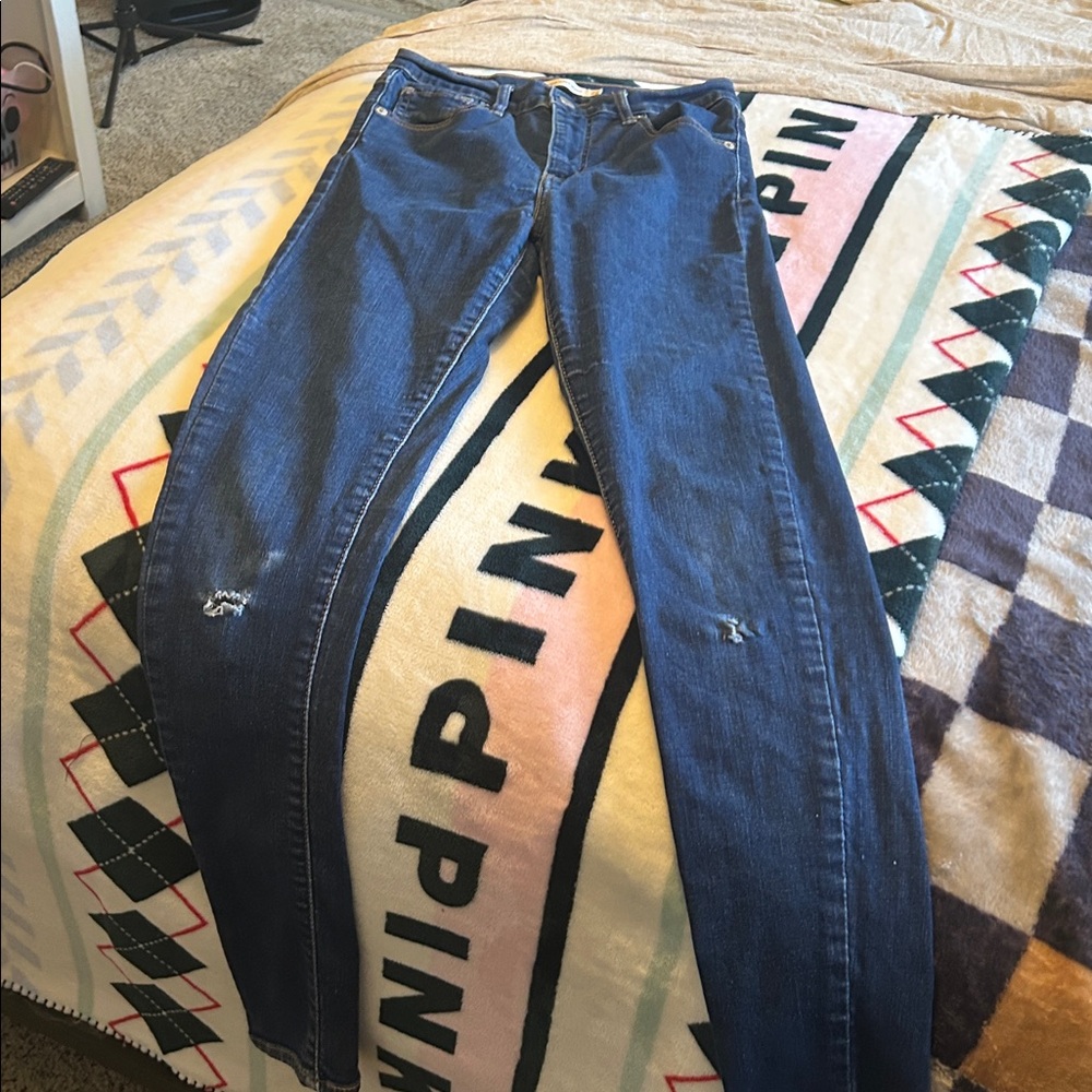LEVIS MILE HIGH SUPER SKINNY JEANS - Picture 4 of 4